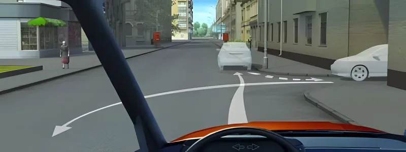 Question 3: In this situation, making a U-turn by backing and using the yard entrance is: