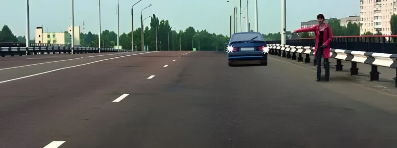 Question 3: Is the passenger-car driver permitted to approach the passenger on the bridge by backing?