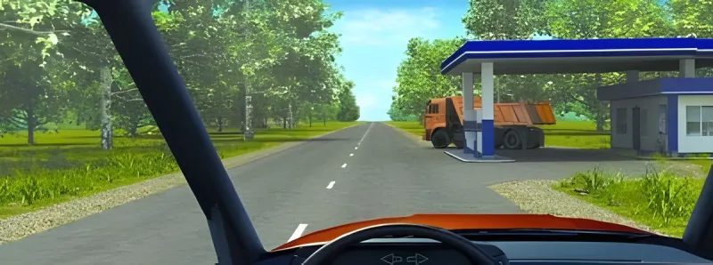 Question 3: Must we yield to the truck driver?