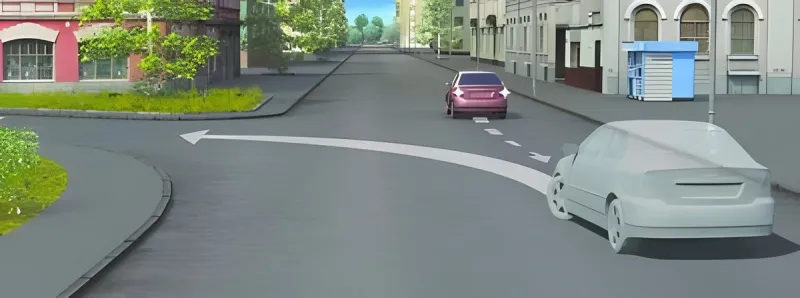 Question 2: After mistakenly entering an intersection, is it permitted to correct the maneuver by back