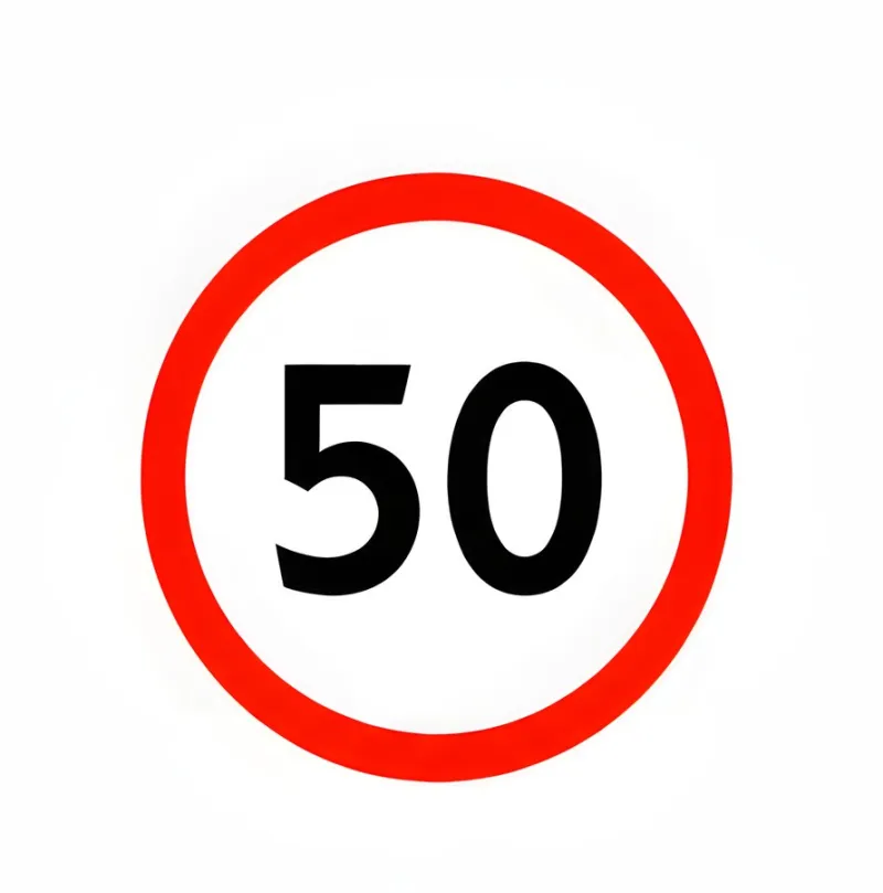Question 3: Can the area of effect of the “Maximum Speed Limit” sign be reduced by installing another 