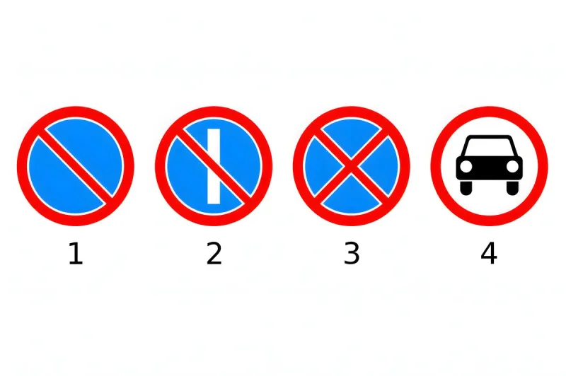 Question 1: Which road signs apply to public transit vehicles?