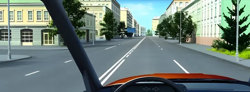 Question 1: A U-turn at this intersection is: