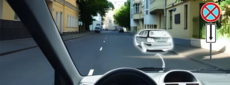 Հարց 7: Թույլատրվո՞ւմ է կայանումը նշված վայրում։
