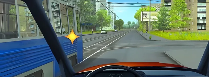 Question 10: Must we yield to the tram operator?