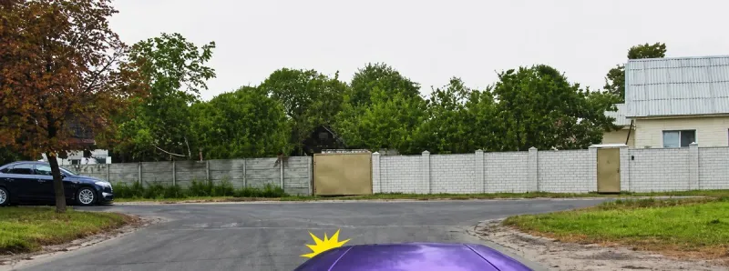 Question 9: At this intersection: