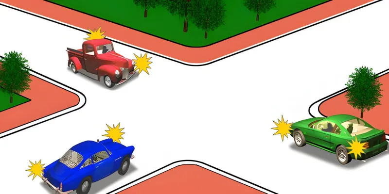 Question 11: Which vehicle will proceed through the intersection second?