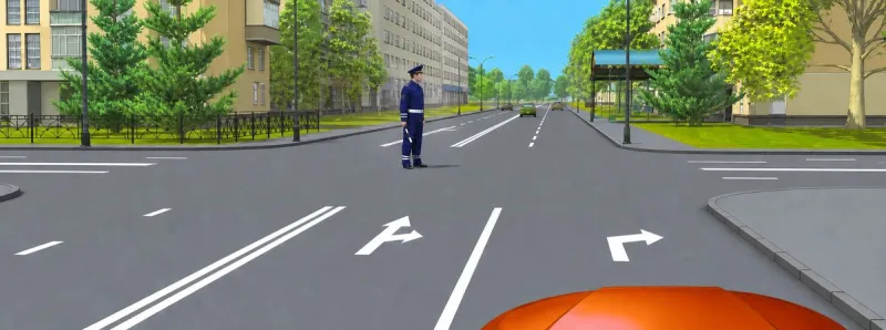 Question 13: Traffic is permitted: