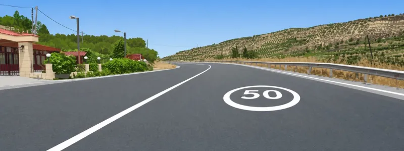 Question 14: This pavement marking indicates:
