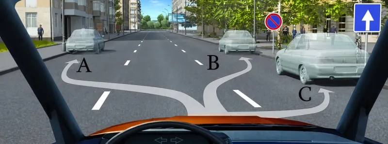 Question 15: At which of the indicated locations is parking permitted?